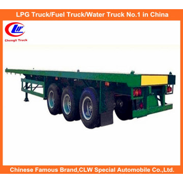 3-Axle Flatbed Container Semi Trailer (40ft)